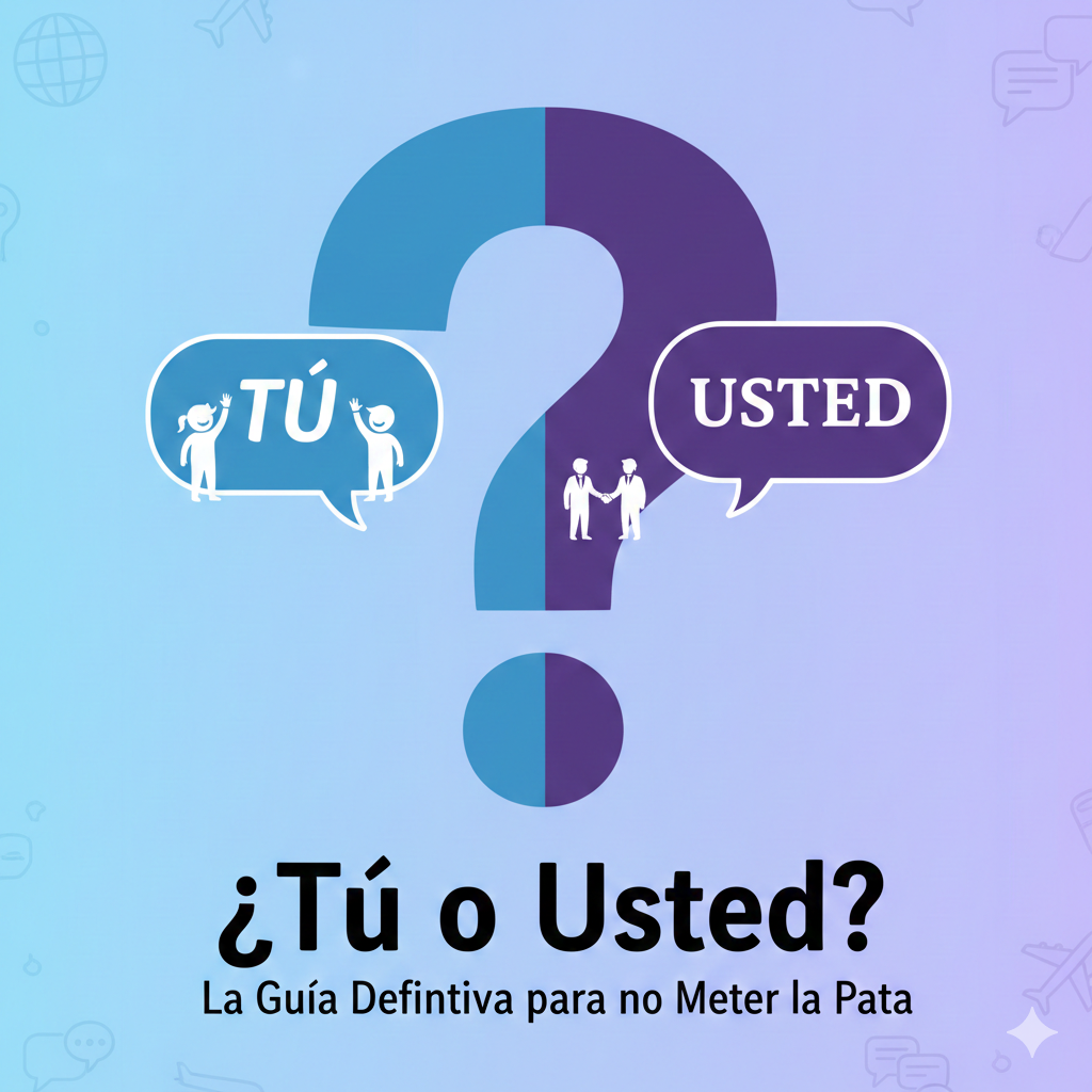 ¿Tú o Usted? 🤝 La guía definitiva para no meter la pata