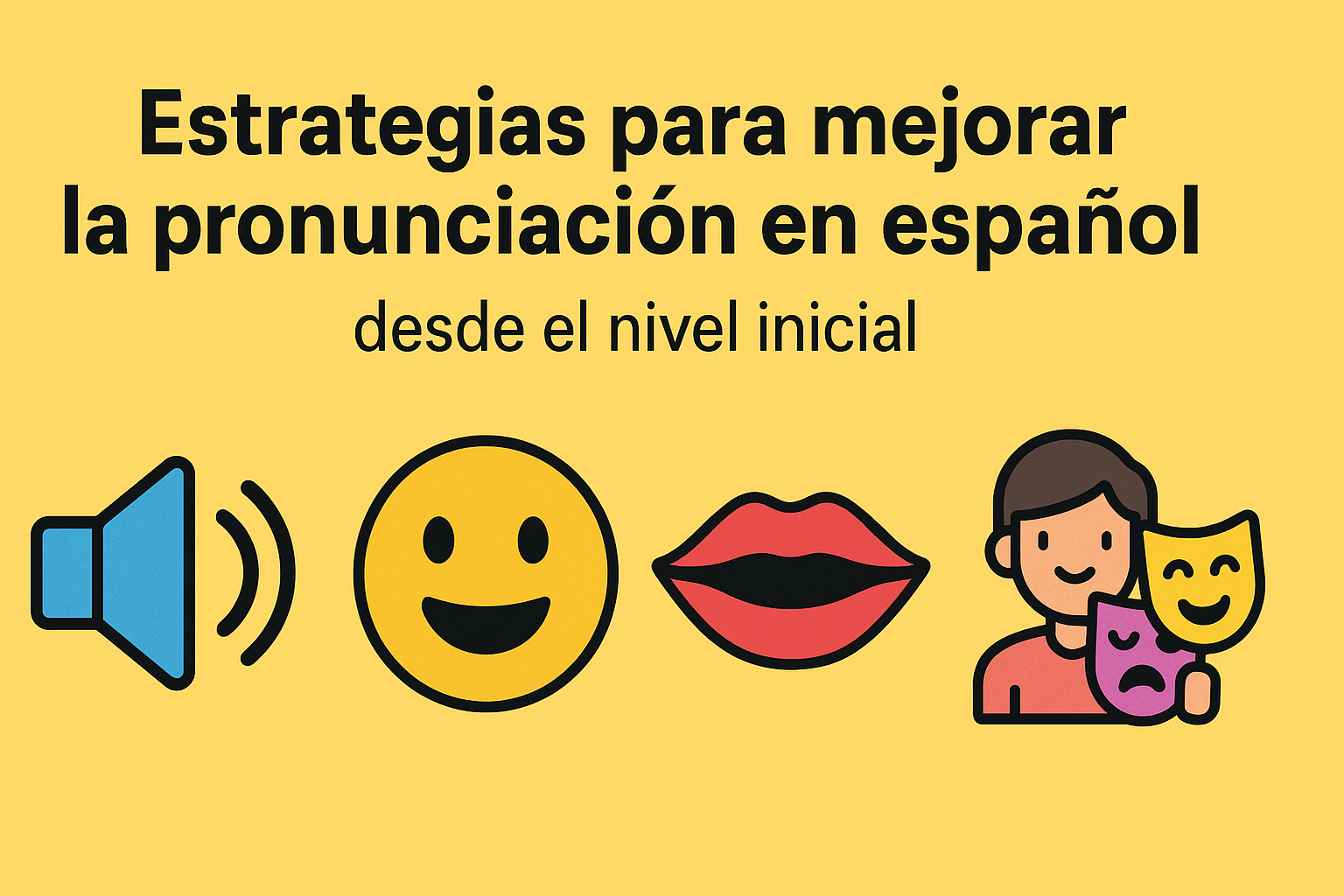 🎙️ Estrategias para mejorar la pronunciación en español desde el nivel inicial