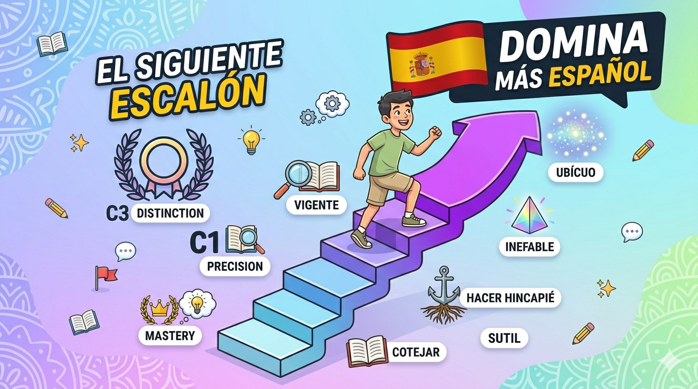 🚀 El siguiente escalón: 9 joyas léxicas para un español impecable (Parte II)