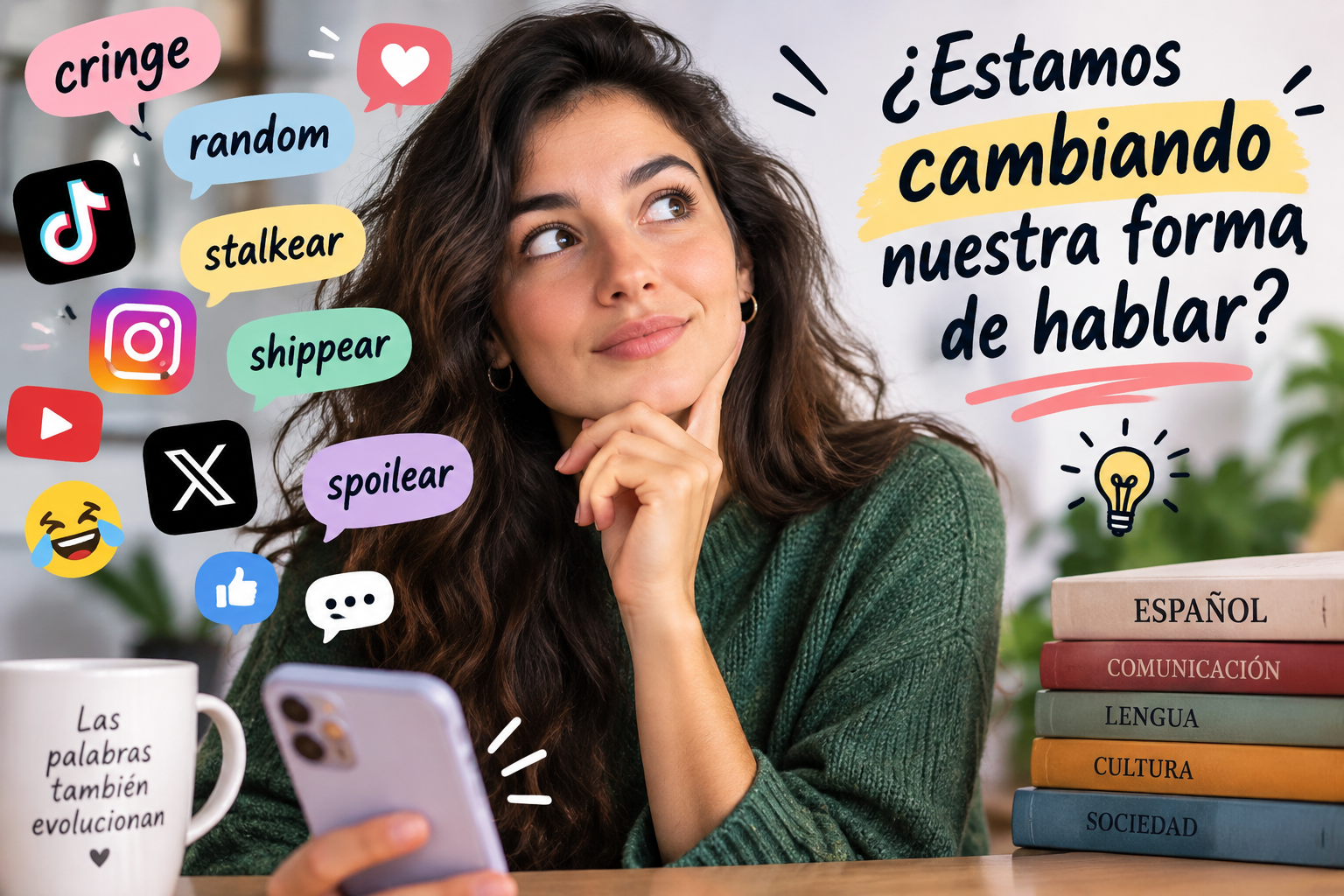 📱🗣️ ¿Estamos cambiando nuestra forma de hablar por culpa de las redes sociales?